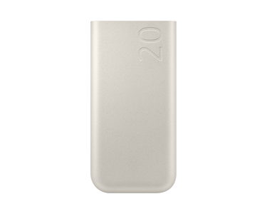 Samsung 45W Super FAST charging 3 x USB-C Port PD 20,000mAh Power Bank Battery Pack - Beige